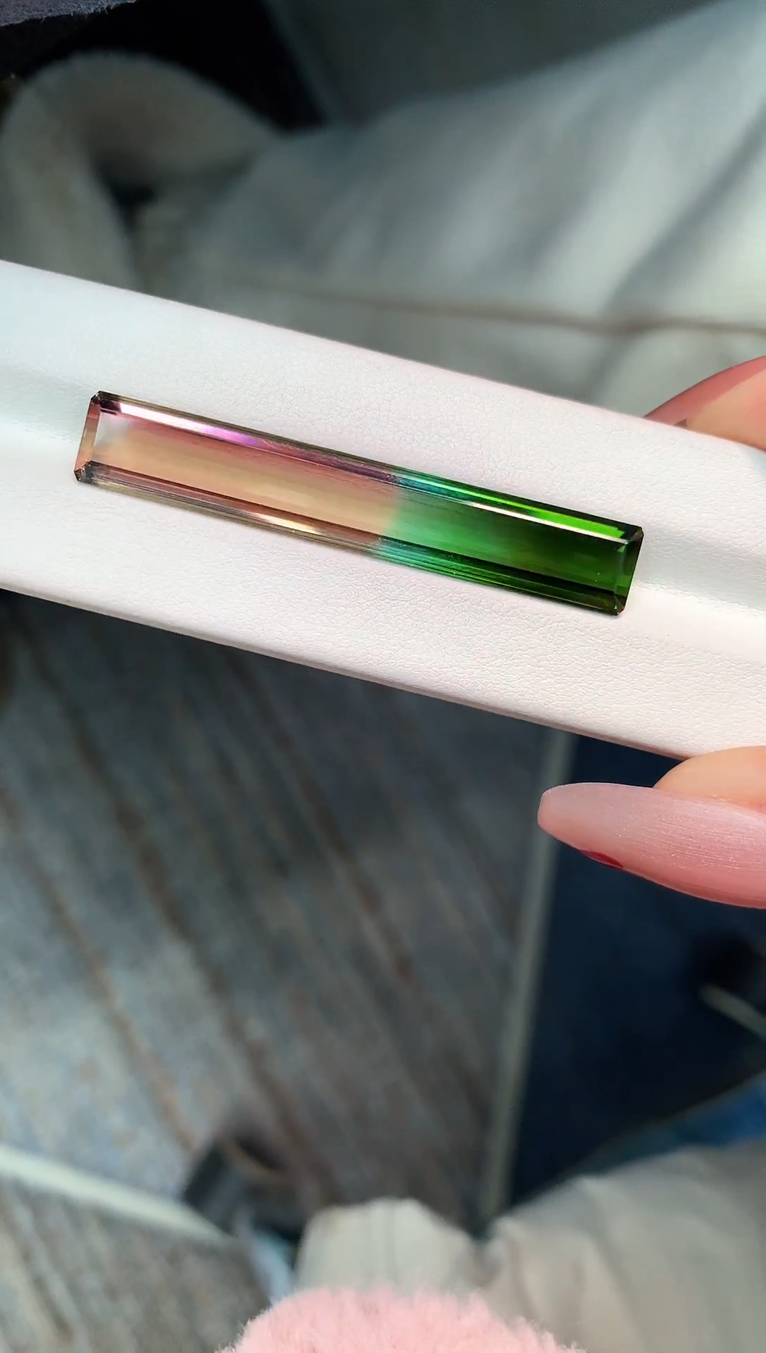 【闪购商品】碧玺耳饰未镶嵌22.2克拉