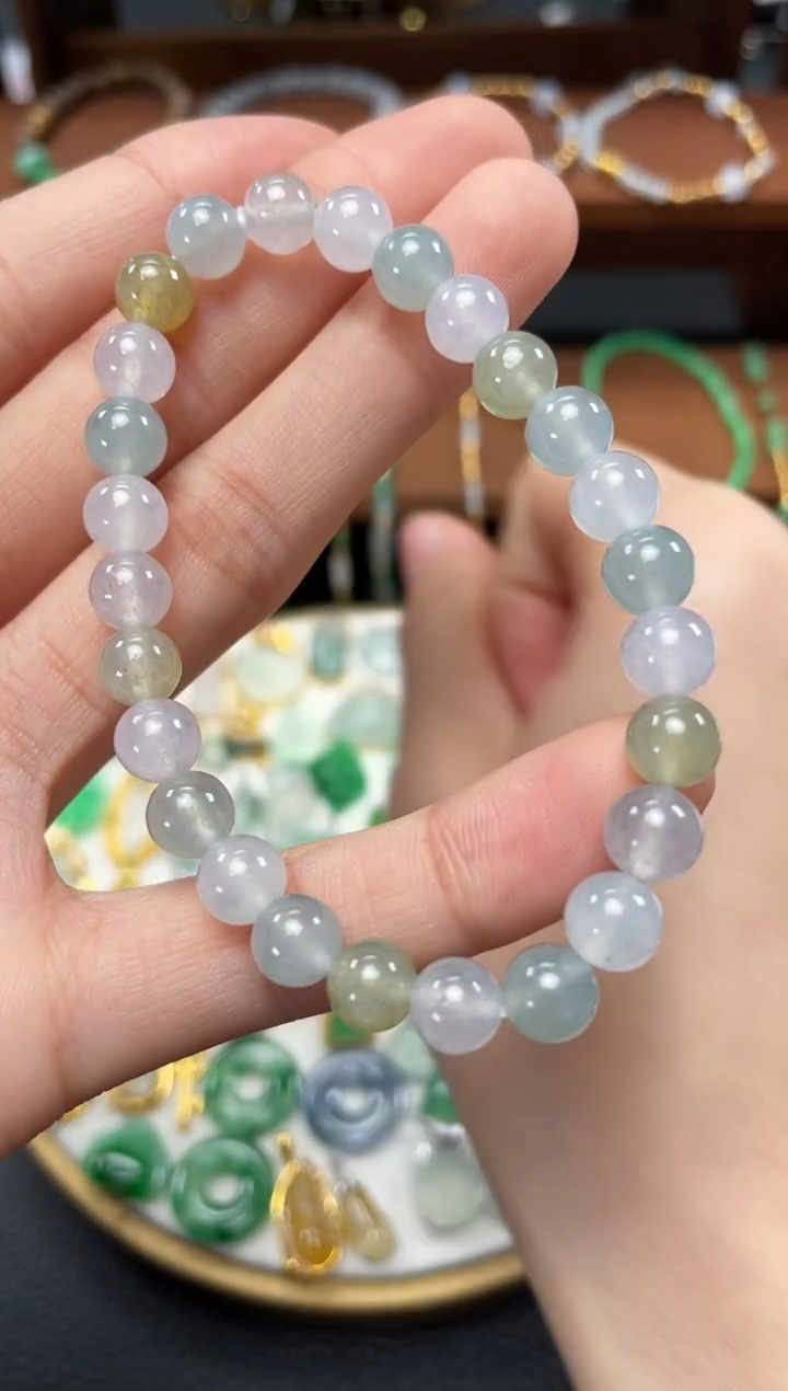 【闪购商品】翡翠套链未镶嵌一个   JK223