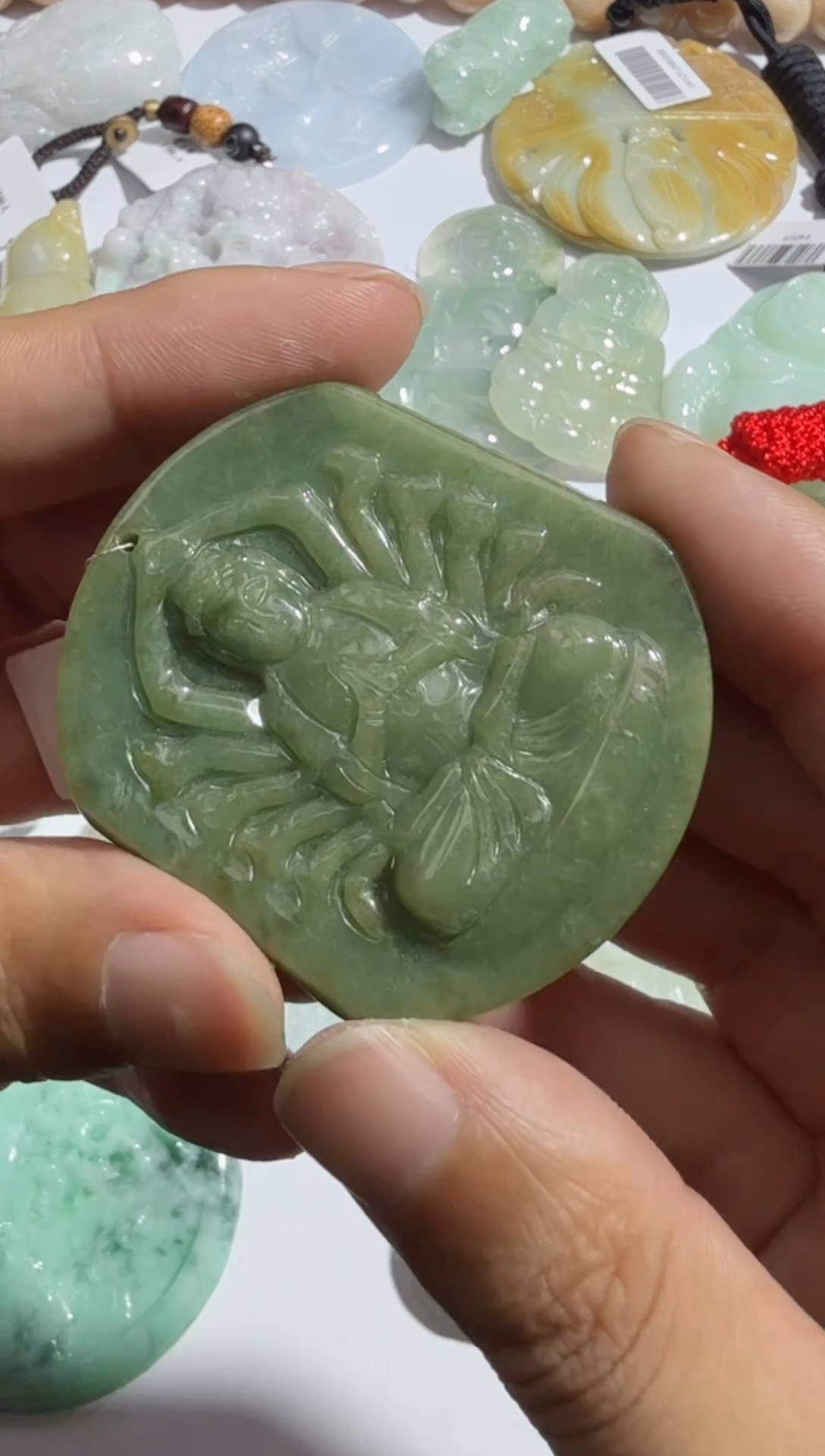 【闪购商品】翡翠吊坠(不含链)未镶嵌00017084