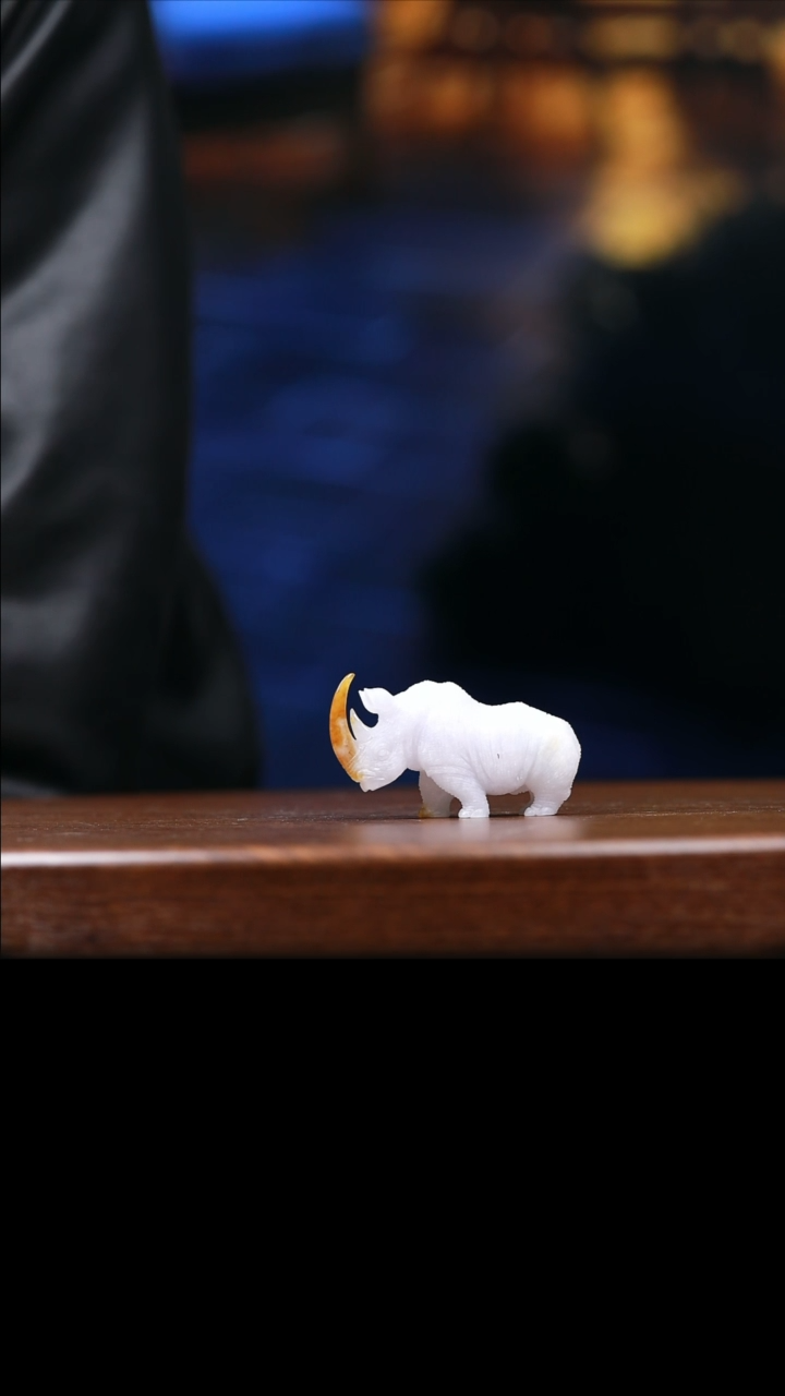 【闪购商品】翡翠摆件未镶嵌犀牛