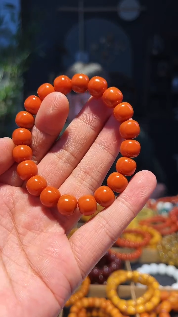 【闪购商品】南红玛瑙手串未镶嵌11+单圈