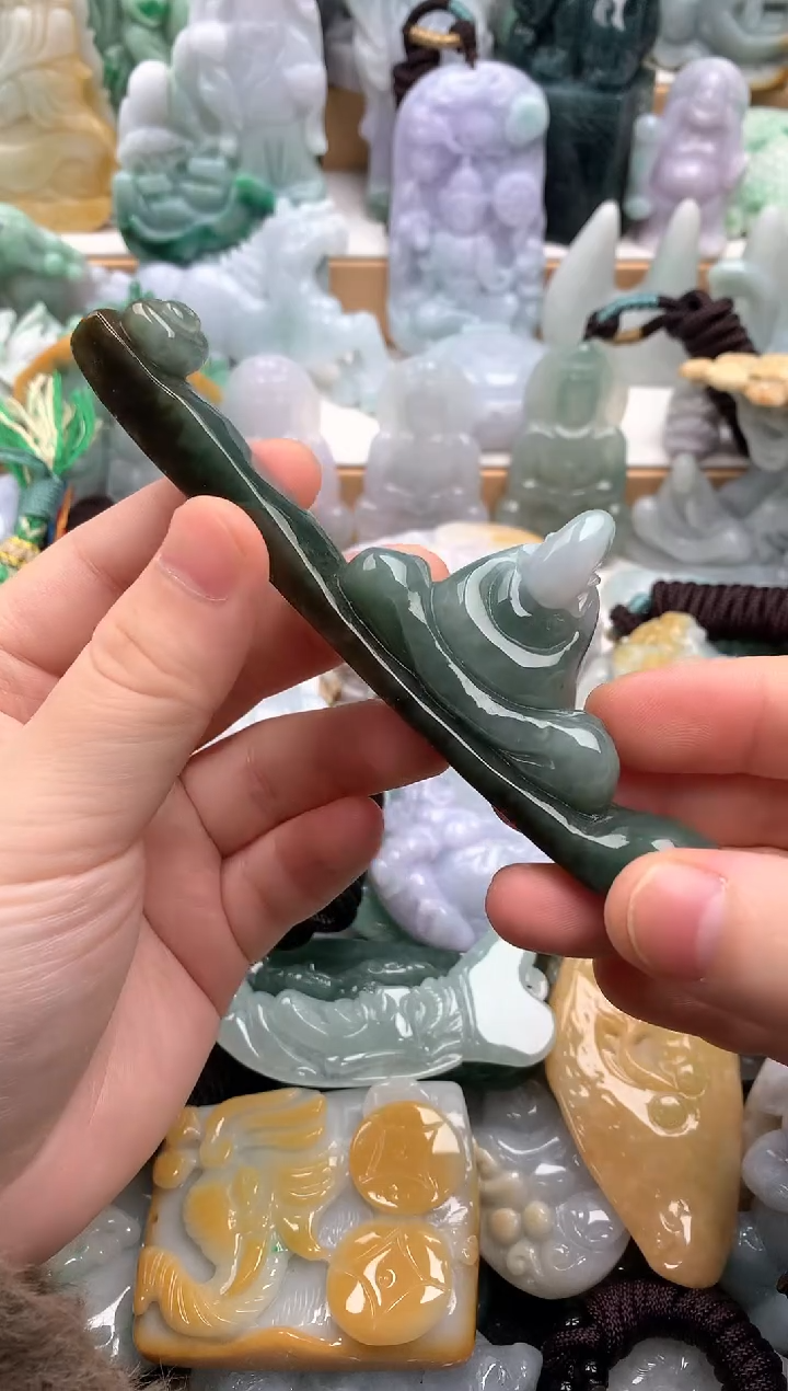 吊坠(不含链)未镶嵌翡翠1