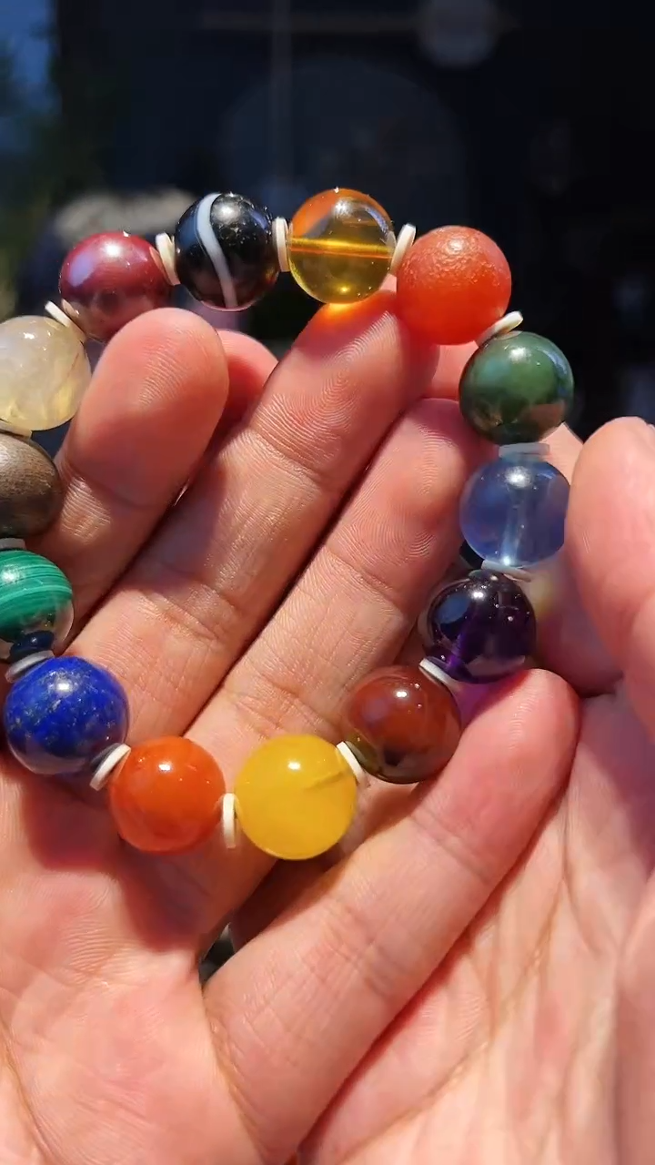 【闪购商品】玛瑙/玉髓手串未镶嵌14左右多宝