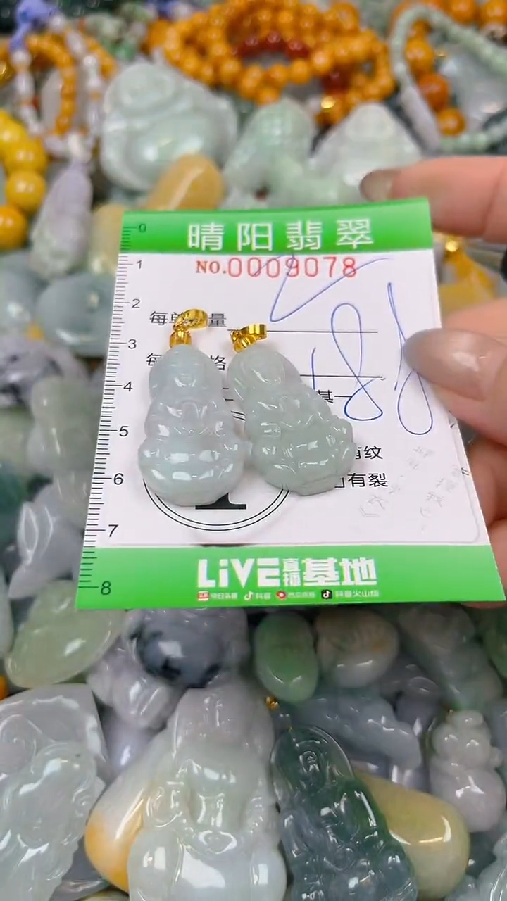 翡翠未镶嵌颈饰闪购0009078