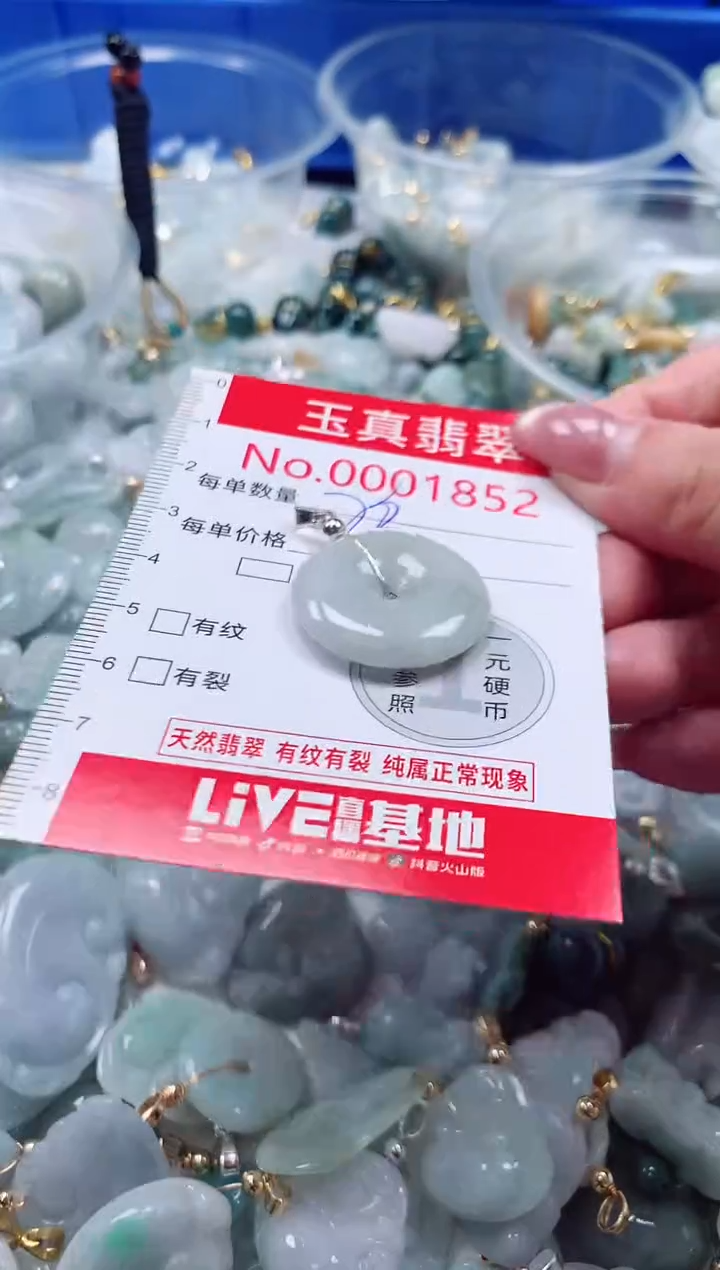 吊坠(不含链)未镶嵌翡翠1852