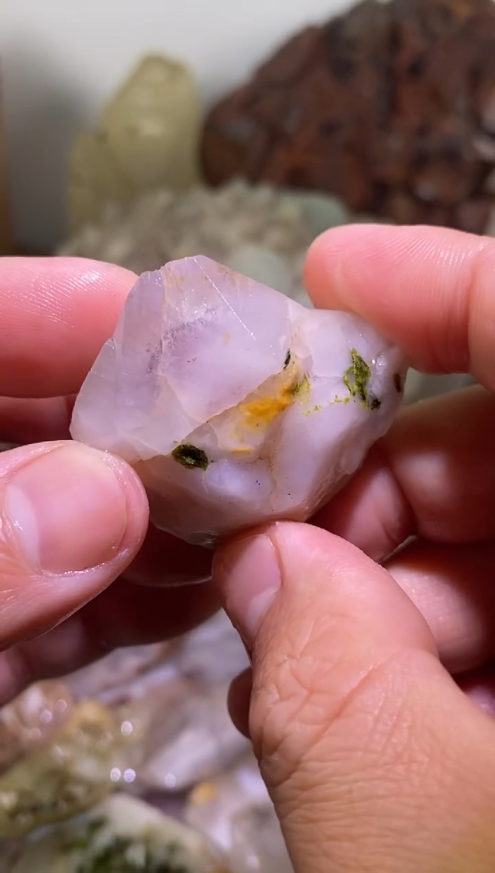 未镶嵌珠宝半成品水晶29号莫奈四川美姑超七花园水晶