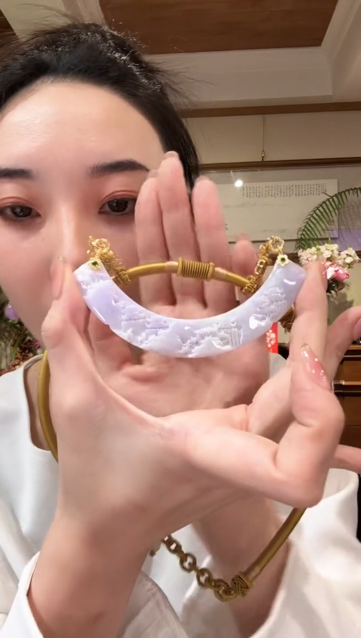 【闪购商品】翡翠颈饰未镶嵌国风
