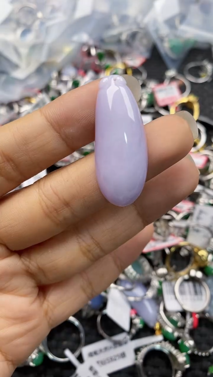 未镶嵌戒指翡翠999---4