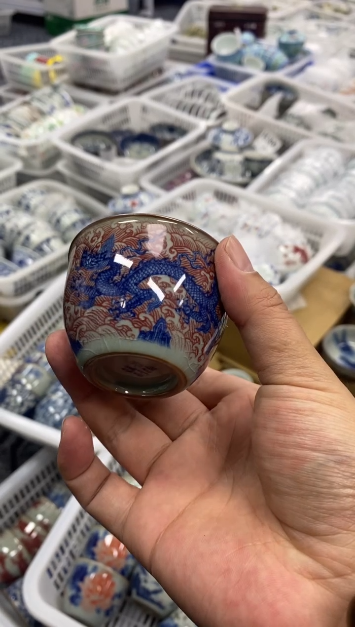 摆件陶景德陶瓷茶具容量约50