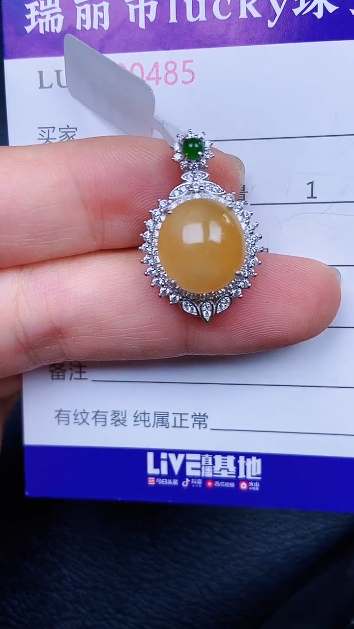 颈饰未镶嵌翡翠485