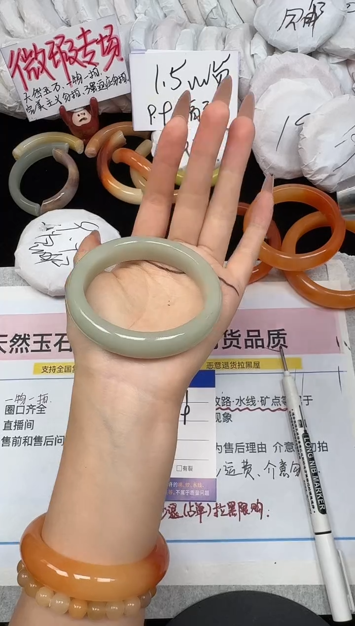 未镶嵌手镯石英质玉281/59