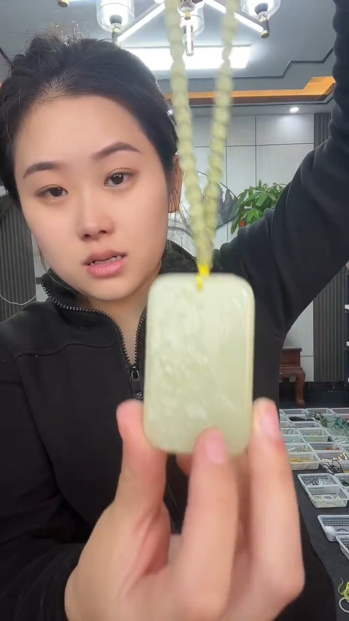 青色山水珠链多样性发货一