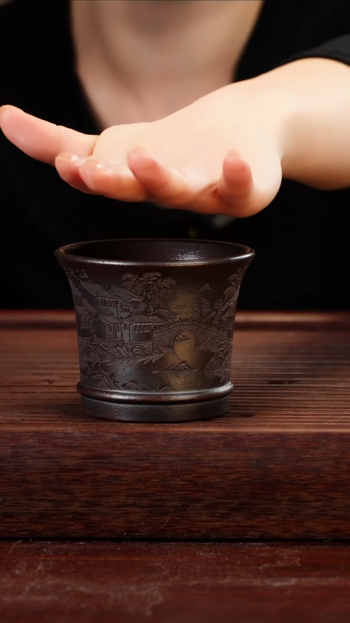 茶壶紫砂柴烧将军杯280cc左右