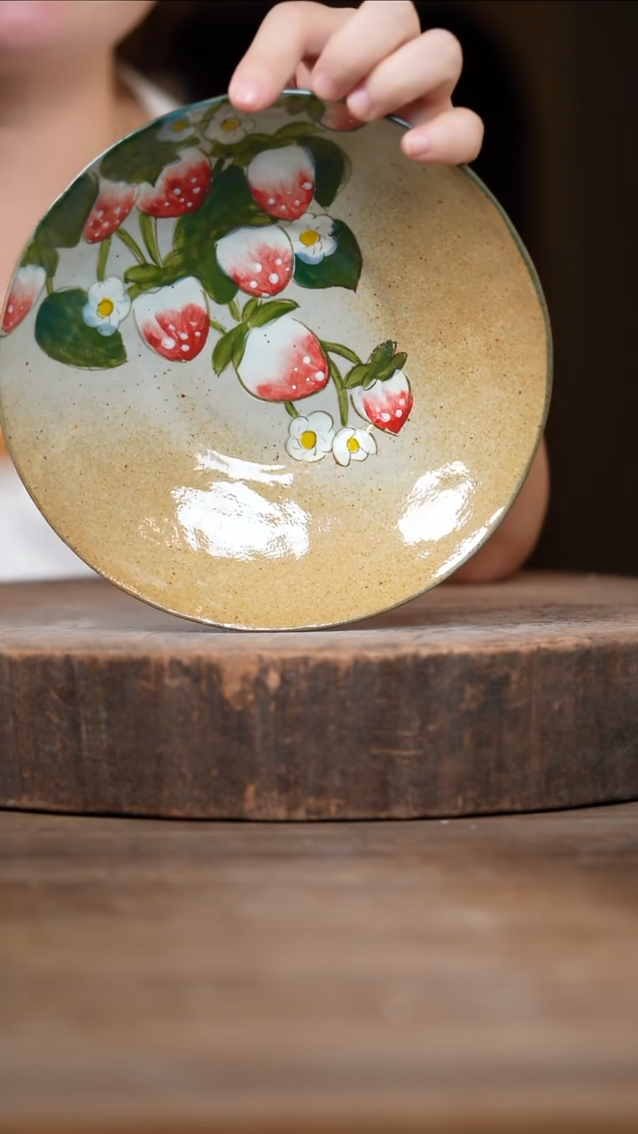 瓷片景德镇高温釉下彩（食品级）