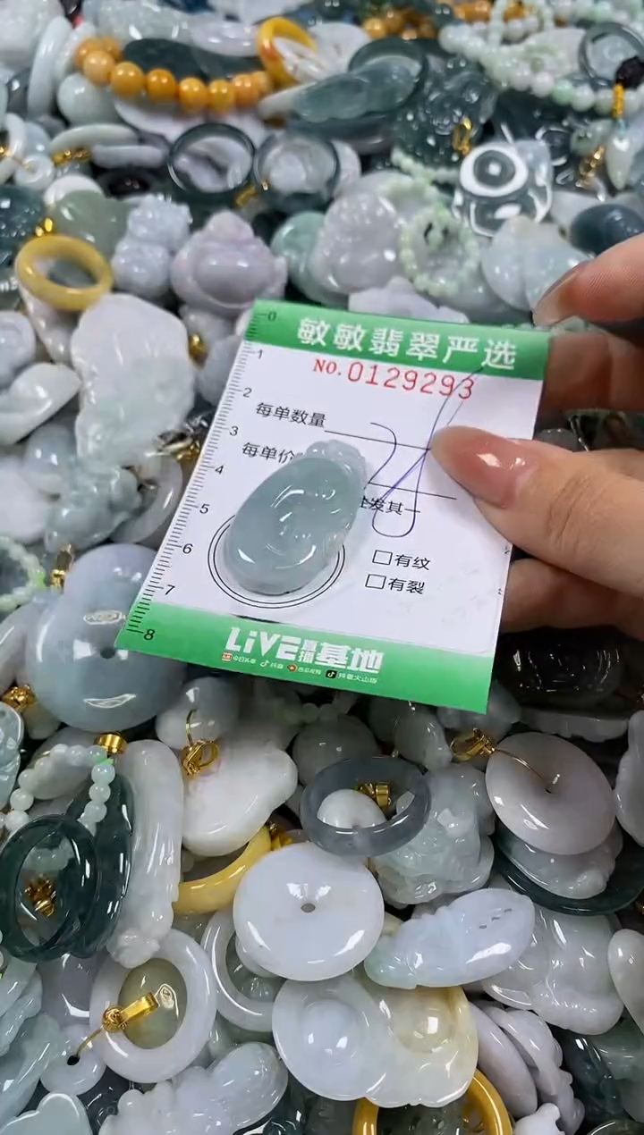 【闪购商品】翡翠颈饰未镶嵌闪购0129293