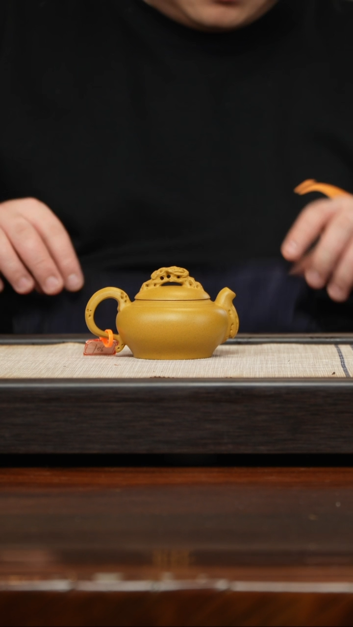 【闪购商品】紫砂茶壶黄金段云根