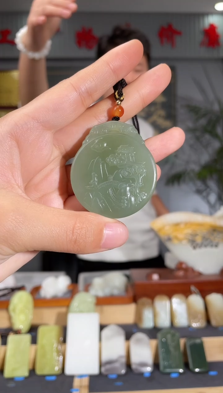 【闪购商品】和田玉颈饰未镶嵌拍一发一 多样性发货