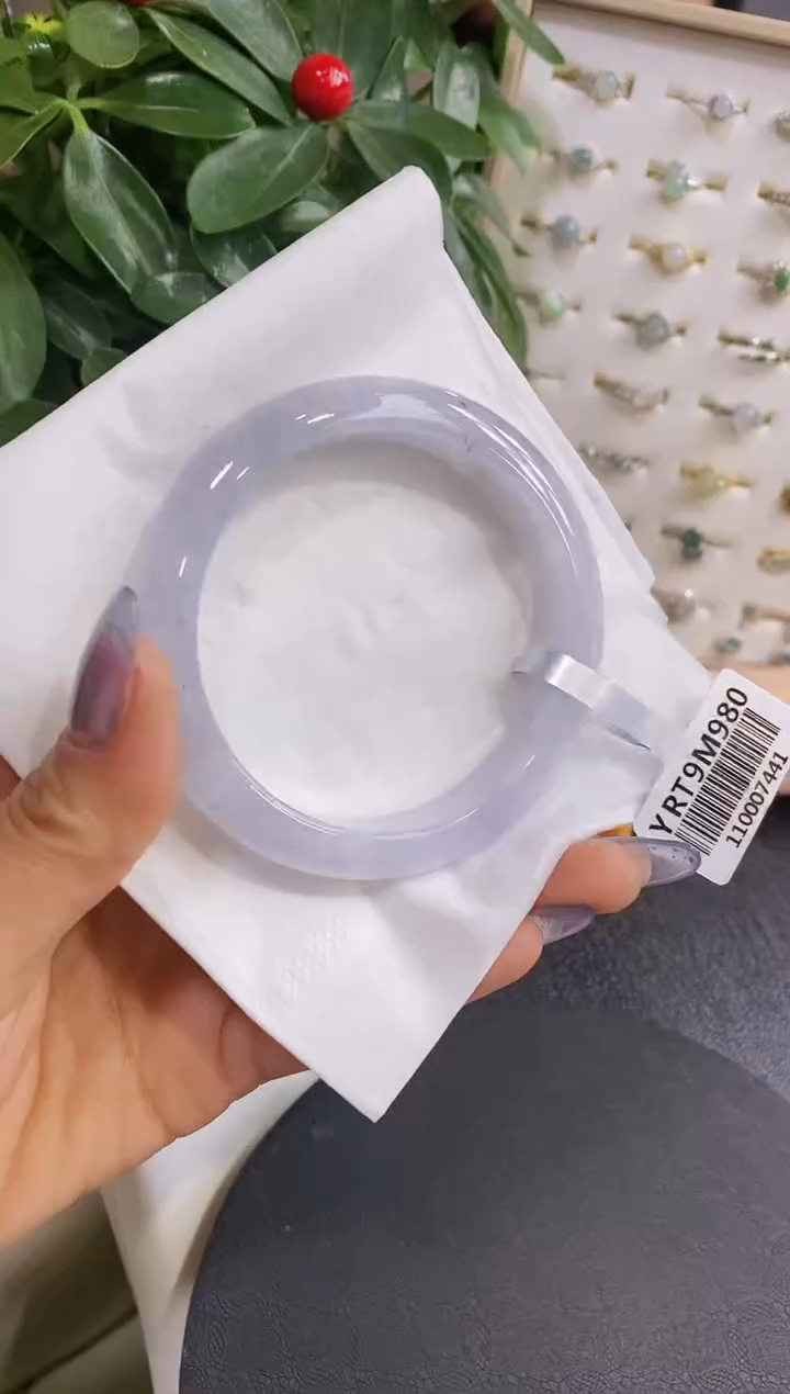 【闪购商品】翡翠手镯未镶嵌9/56.4/5657/12.3*7.9