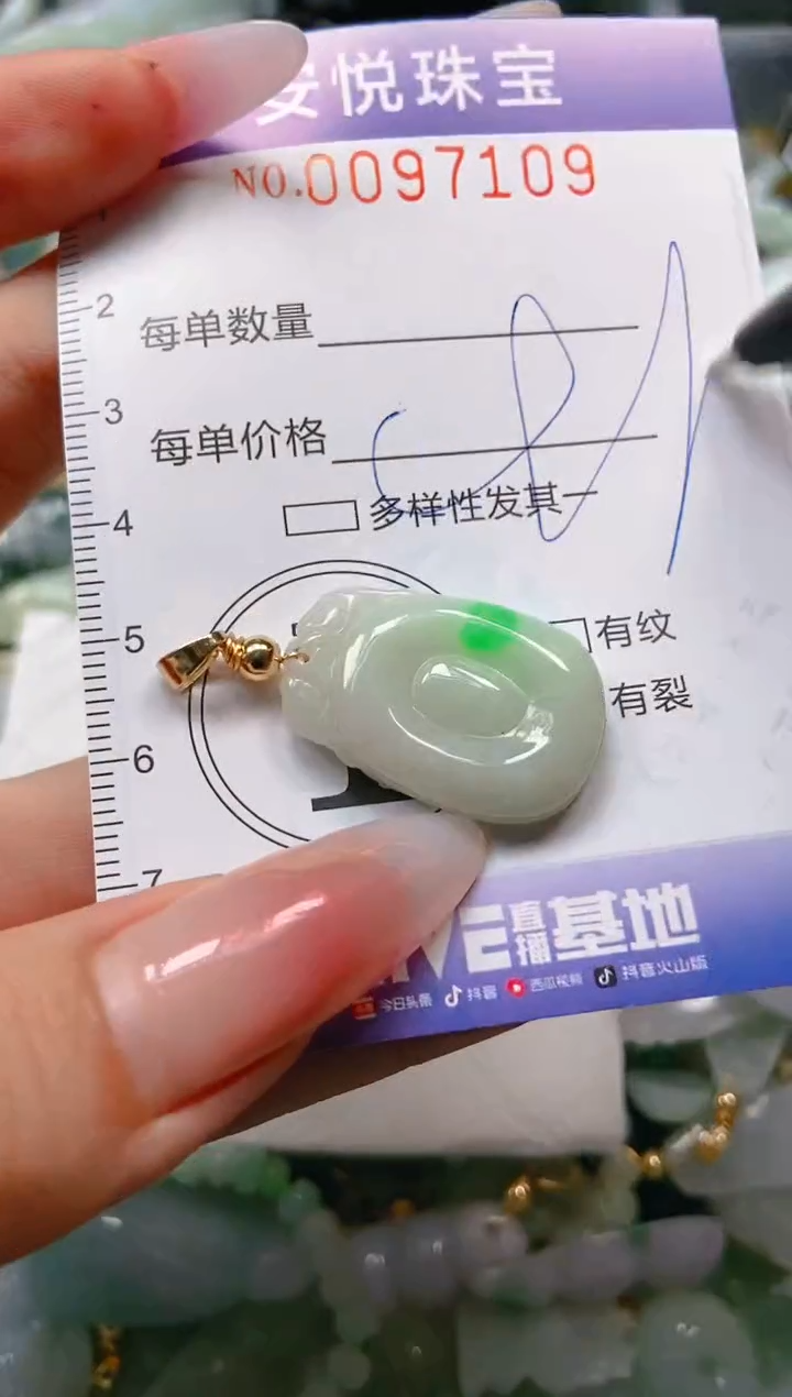 【闪购商品】翡翠颈饰未镶嵌闪购0097109