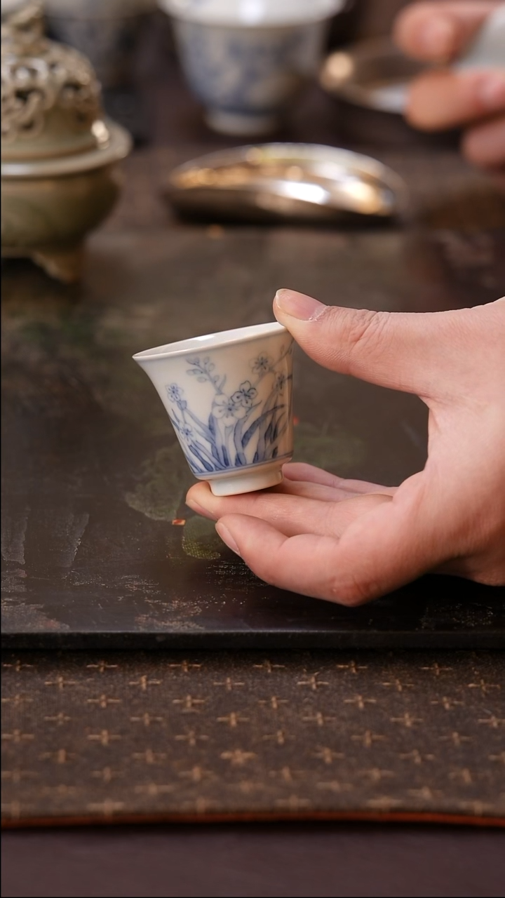 摆件瓷尼克美学茶器摆件
