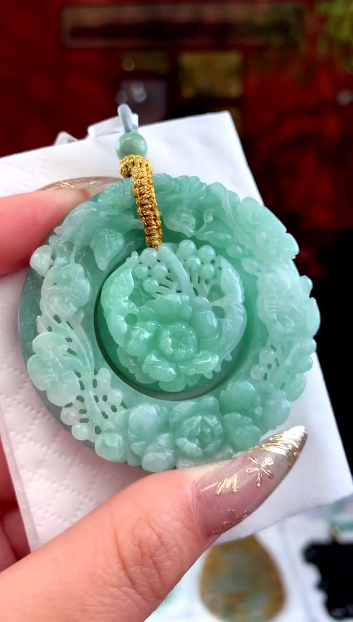 【闪购商品】定制翡翠未镶嵌天然A货翡翠（拍一发一）