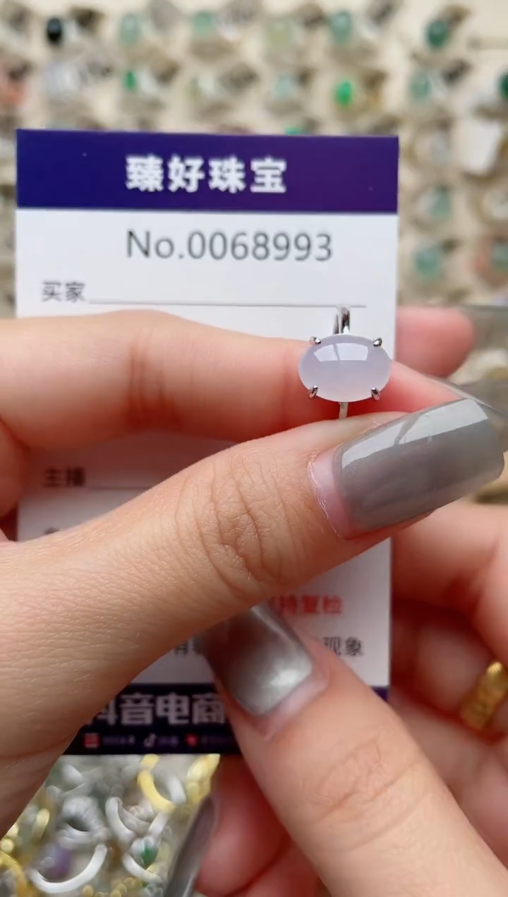 【闪购商品】翡翠戒指银S925镶嵌.........