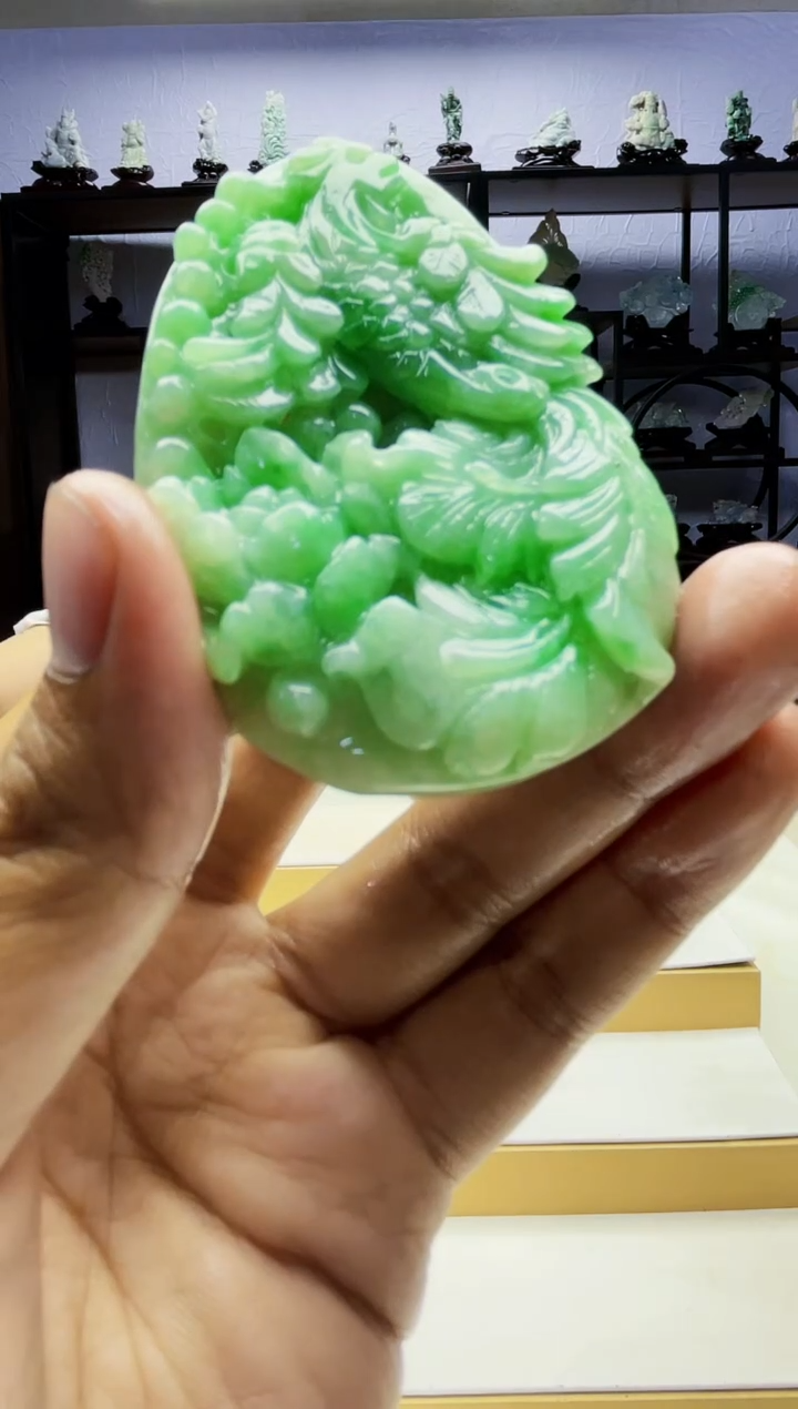 【闪购商品】定制翡翠未镶嵌毛货03030143