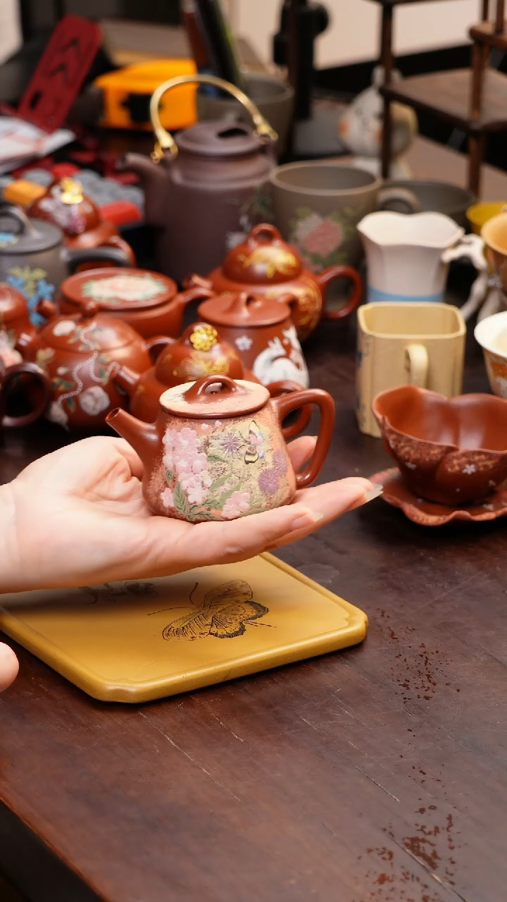 【闪购商品】原矿紫砂手工朱泥杯
