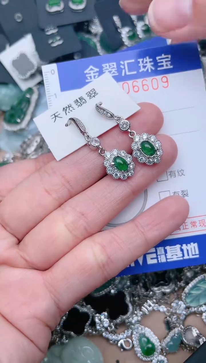【闪购商品】翡翠颈饰未镶嵌6609.....1