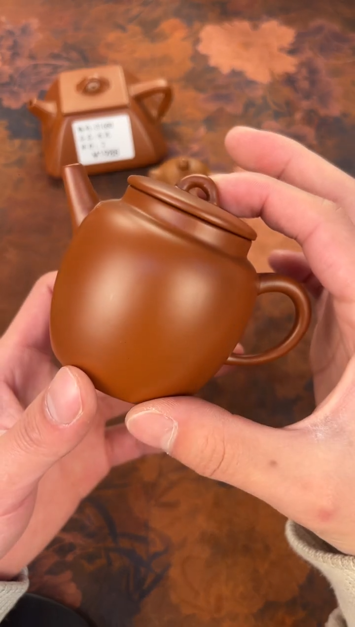 茶杯紫砂-轮珠小壶 小品