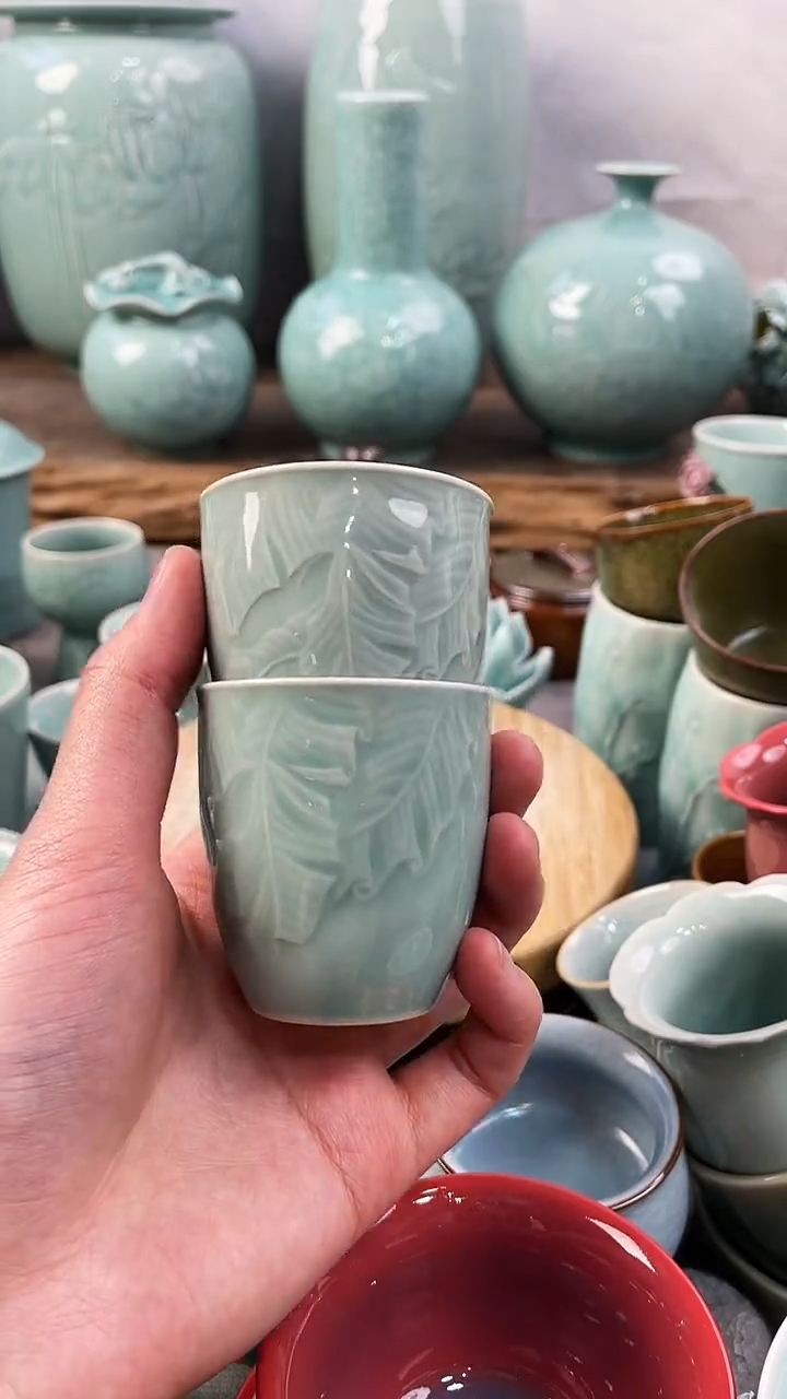 【闪购商品】特价 微瑕 慧仙青瓷