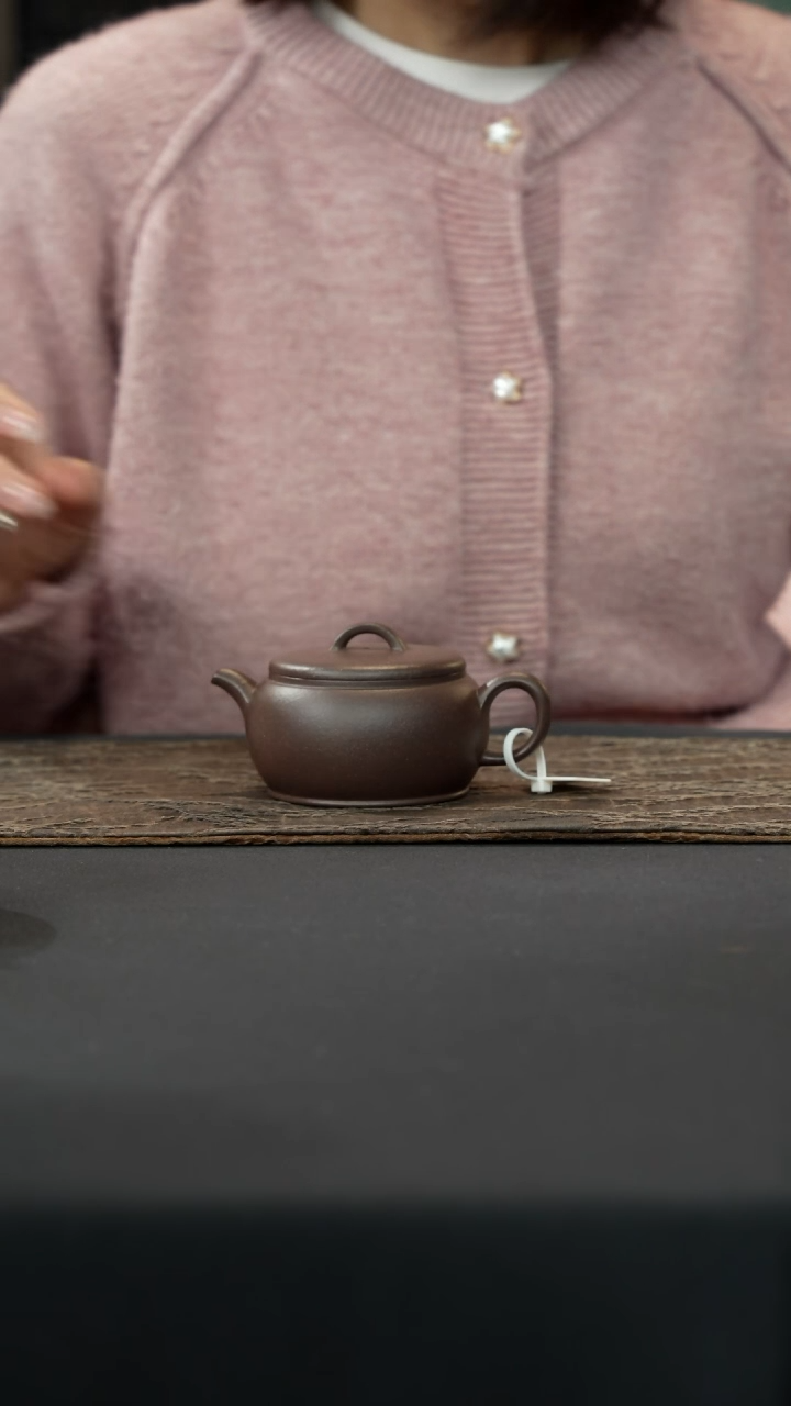 【闪购商品】紫砂茶壶天青泥申锡汉瓦壶200cc