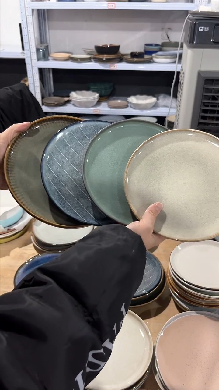 【闪购商品】瓷片外贸尾货瑕疵满20包邮X4 小盘组合