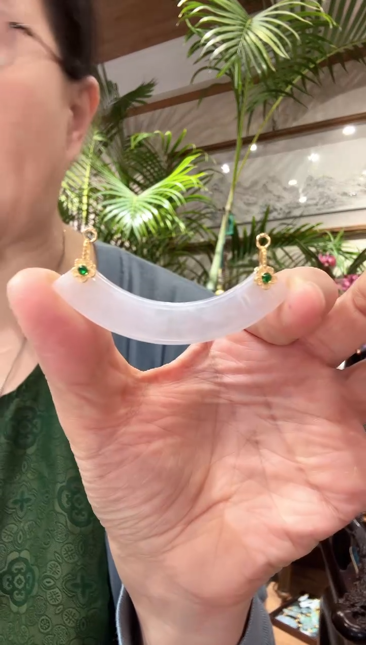 【闪购商品】翡翠颈饰未镶嵌国风