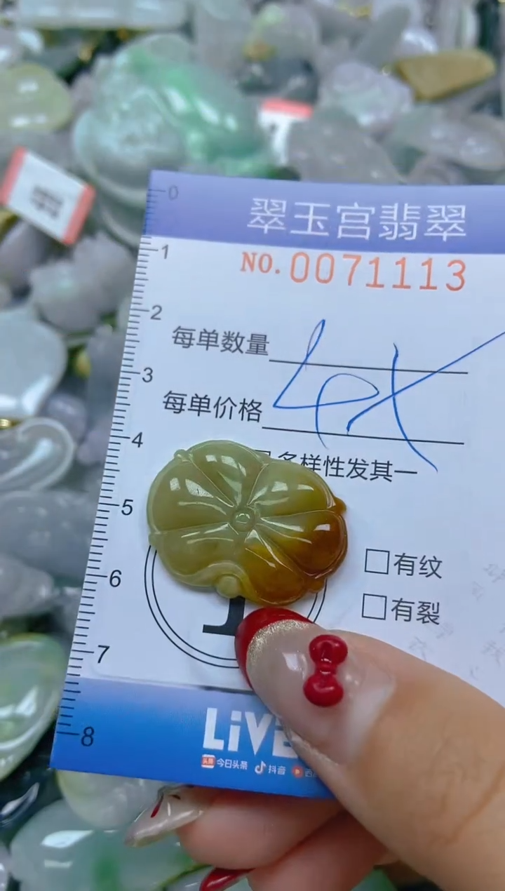 【闪购商品】翡翠颈饰未镶嵌闪购0071113