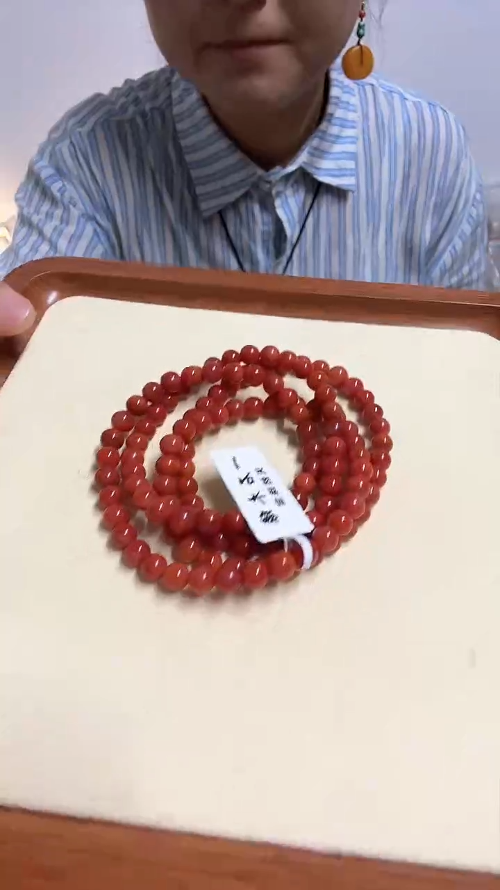 手链未镶嵌南红玛瑙卡6加长串素珠