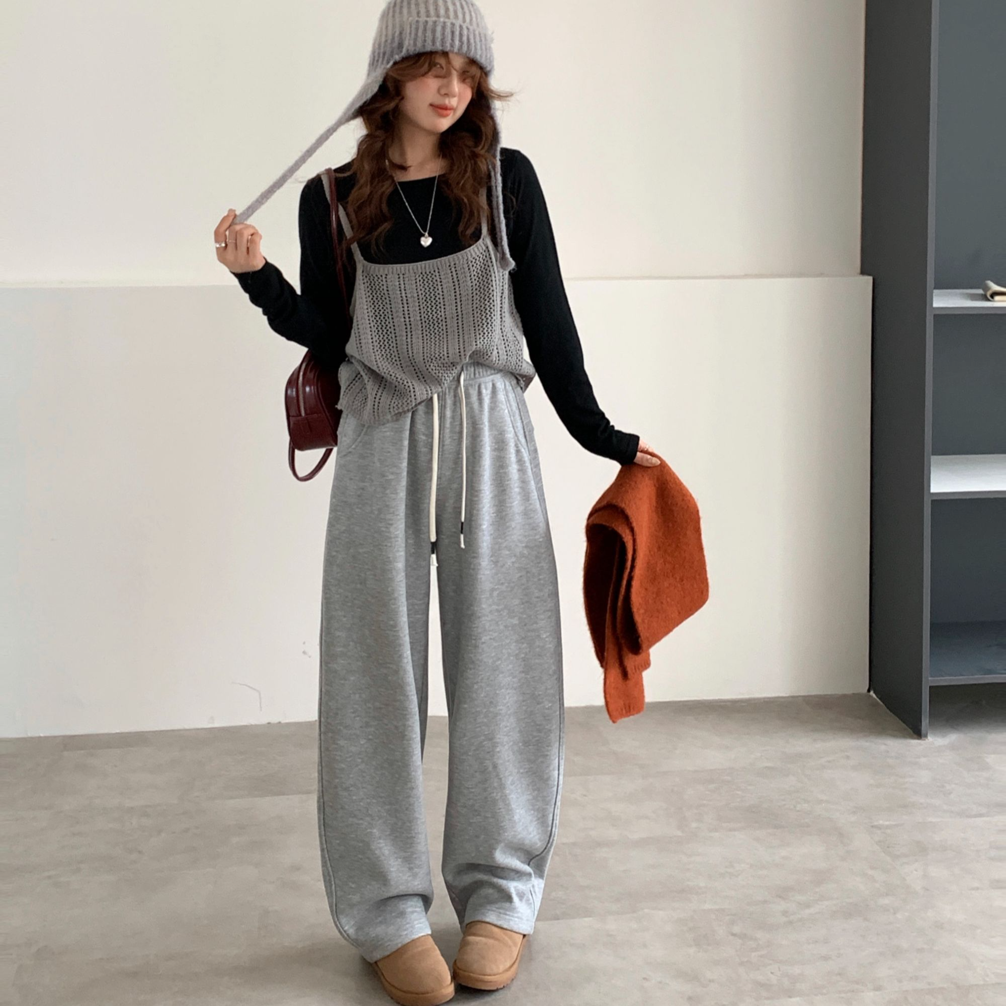 【Valkyvia/悠悠奢品】【小镰刀】秋冬微弹绑带运动风*2566K7750