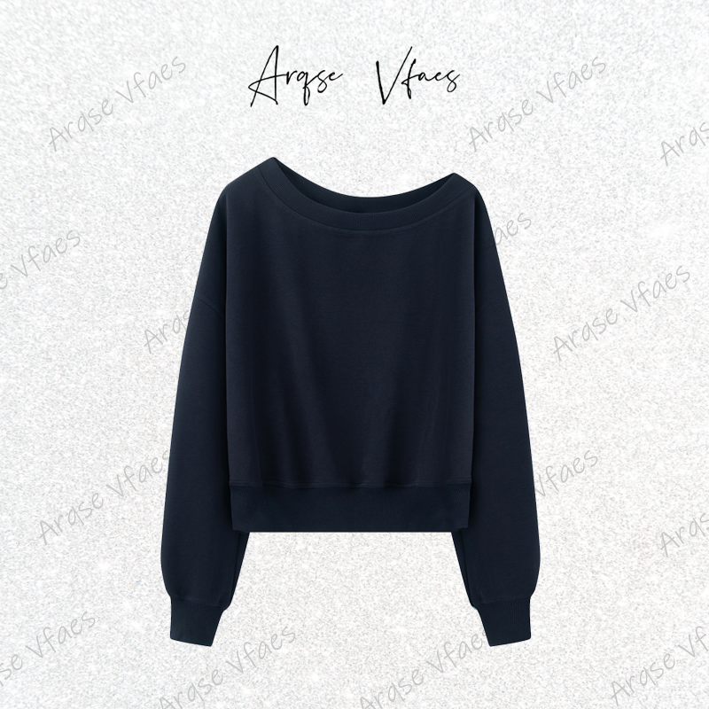[ARQSEVFAES正品]—2025秋季新款长袖宽松长袖卫衣女上衣AR833004