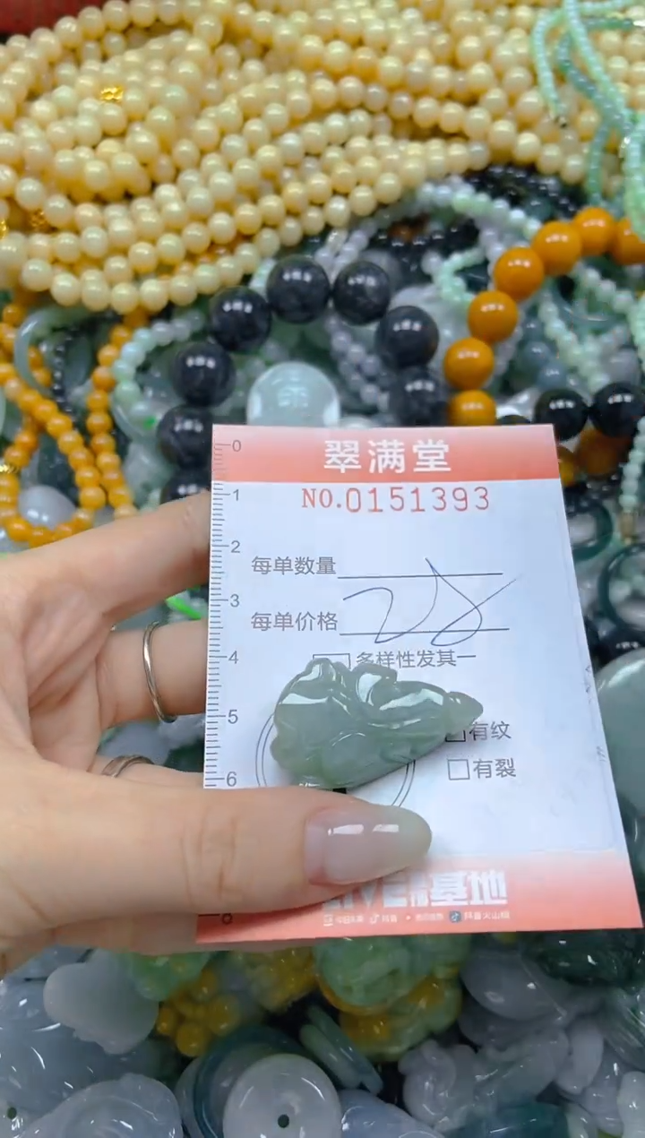 翡翠未镶嵌颈饰闪购0151393
