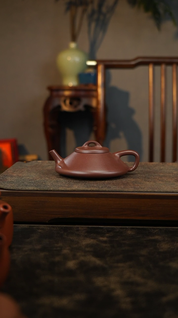 【闪购商品】紫砂壶潘小勇 合瓢 5号井底槽清 150cc