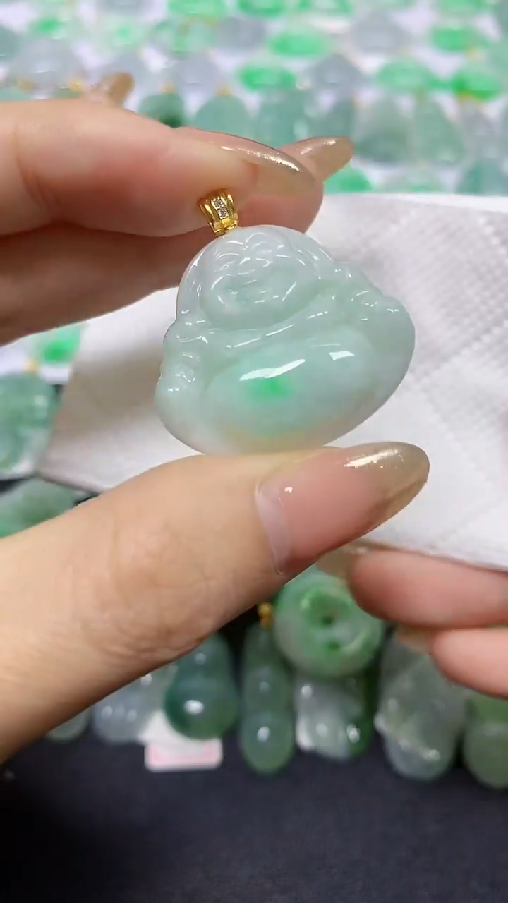 颈饰未镶嵌翡翠A货