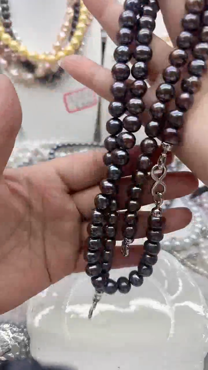 淡水珍珠未镶嵌套链11