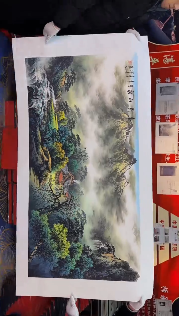 【闪购商品】国画多次多次画展作品获奖