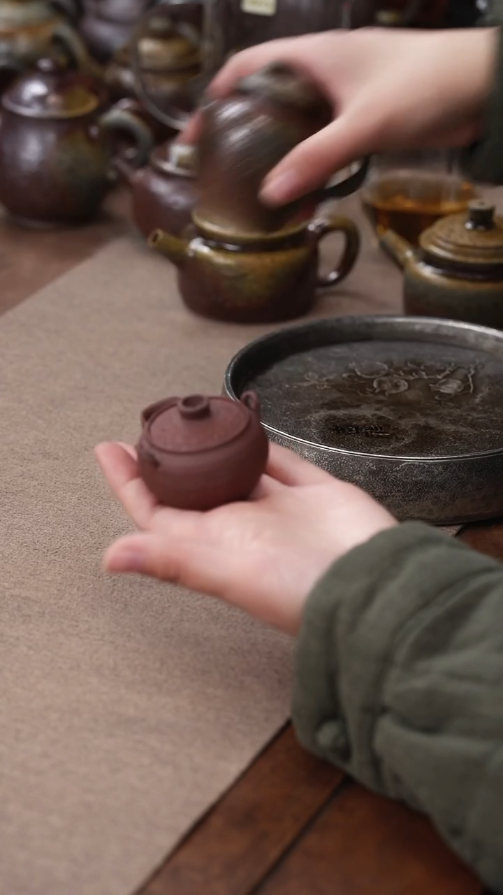 茶壶紫砂 小红宝