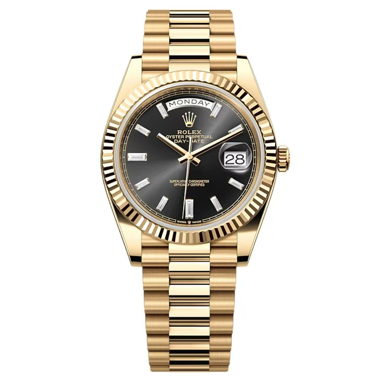 99新 Rolex/劳力士 哈奢馆/名表/星期日历/228238/22年全套