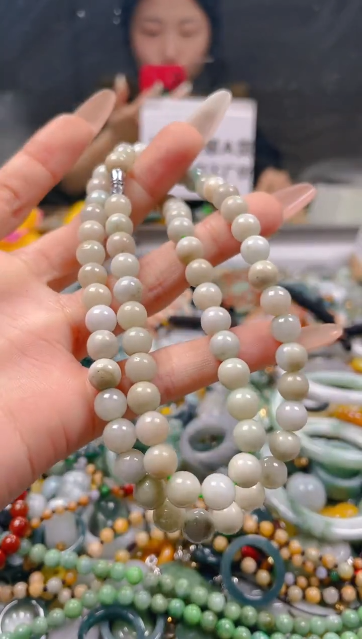 【闪购商品】翡翠颈饰未镶嵌/K/翡翠A货一图一物