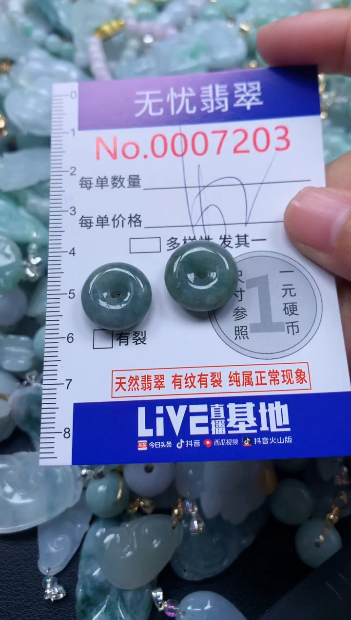 颈饰未镶嵌翡翠7203