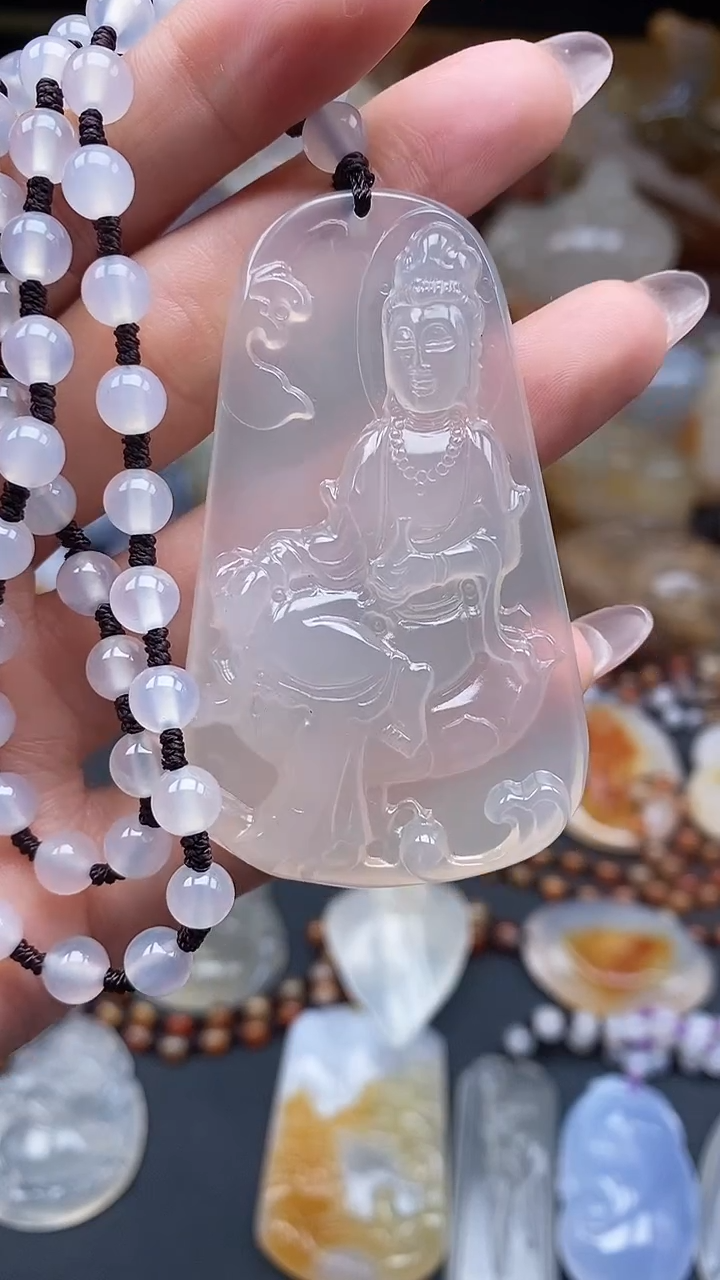 【闪购商品】玛瑙/玉髓颈饰未镶嵌dd