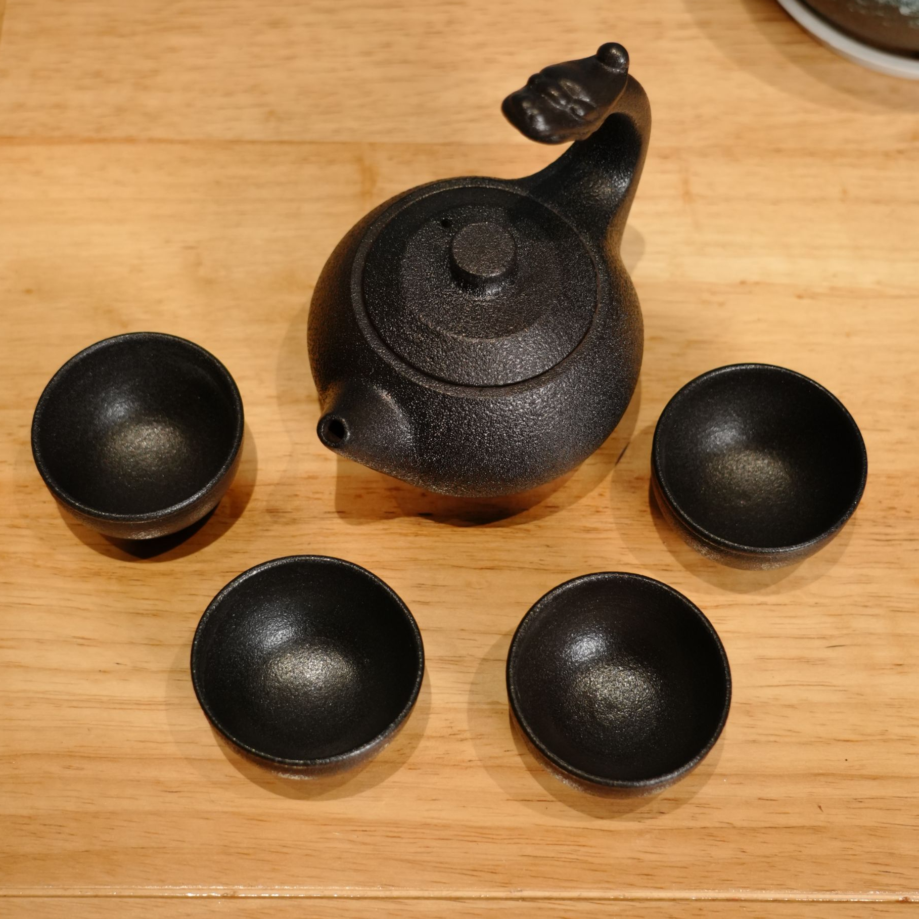 龙腾泡茶壶套装精美全手工