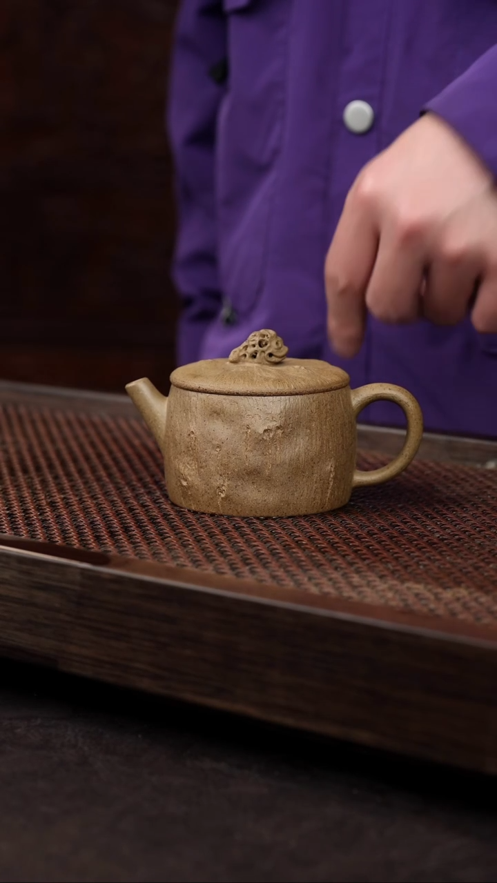 【闪购商品】紫砂茶壶蟹壳青汉瓦